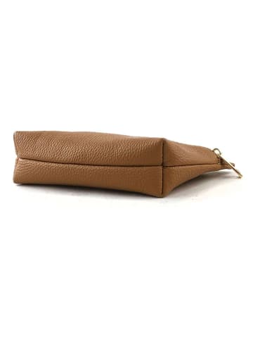 Marlon Leder-Umhängetasche in Camel - (B)23,5 x (H)13 x (T)5 cm
