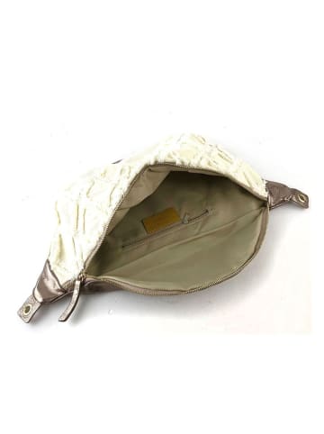 Marlon Umhängetasche in Creme/ Bronze - (B)44 x (H)22 x (T)10 cm
