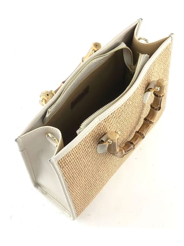 Marlon Handtas beige/crème - (B)31 x (H)25 x (D)12 cm