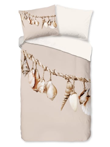 Pure Mikrofaser-Bettwäsche-Set ''Ibiza'' in Beige