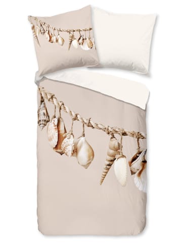 Pure Mikrofaser-Bettwäsche-Set ''Ibiza'' in Beige