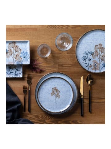 Hermia 18-delige ontbijtset wit/geel