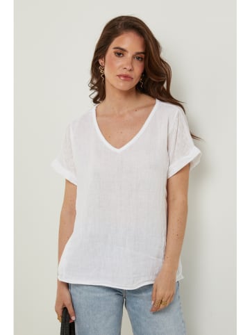 Rodier Lin Leinen-Shirt in Weiß