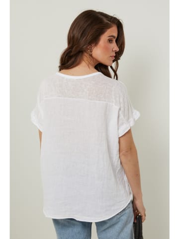 Rodier Lin Linnen shirt wit
