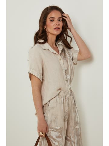 Rodier Lin Linnen blouse beige