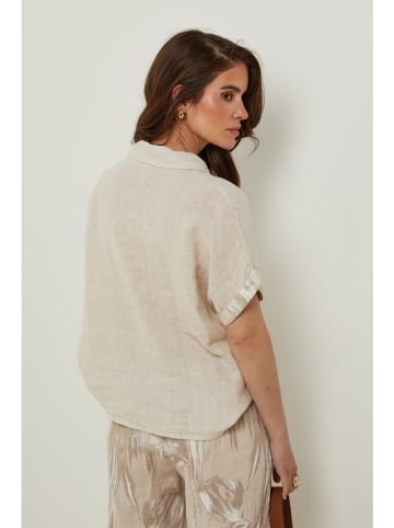 Rodier Lin Linnen blouse beige