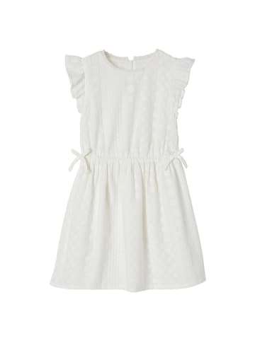 vertbaudet Kleid in Weiß