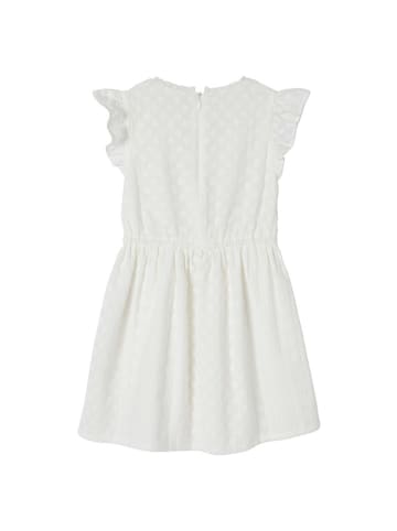 vertbaudet Kleid in Weiß