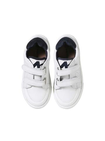 vertbaudet Leder-Sneakers in Weiß