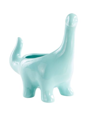 Jotex Blumentopf ''Bobbi'' in Hellblau - (B)18,2 x (H)18,7 x (T)9,6 cm