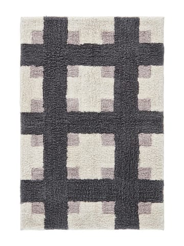 Jotex Badmat "Bymarken" crème/grijs