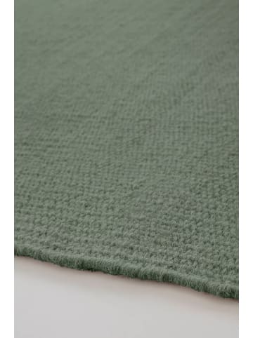 Jotex Wollen tapijt "Row" groen