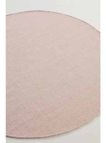 Jotex Wollen tapijt "Row" lichtroze