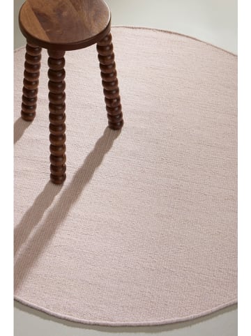 Jotex Wollen tapijt "Row" lichtroze