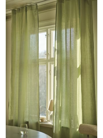 Jotex Zasłony (2 pary) "Lina" w kolorze zielonym