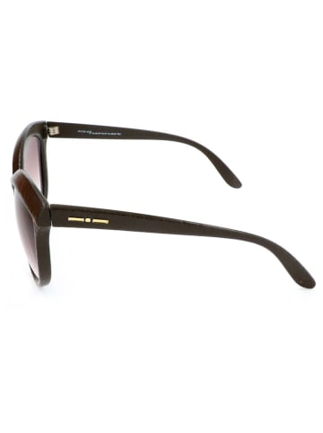 Italia Independent Damen-Sonnenbrille in Braun/ Lila