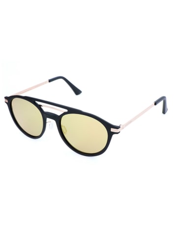Italia Independent Unisex-Sonnenbrille in Schwarz/ Gelb