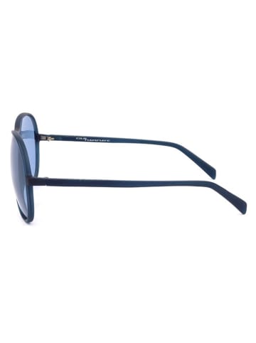Italia Independent Herren-Sonnenbrille in Dunkelblau/ Hellblau