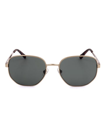 Fossil Herren-Sonnenbrille in Gold/ Schwarz