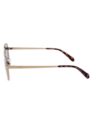 Fossil Herren-Sonnenbrille in Gold/ Schwarz