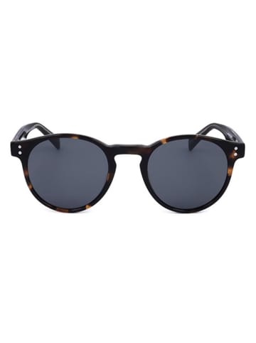 Levi's Męskie okulary przeciwsłoneczne w kolorze brązowo-granatowym