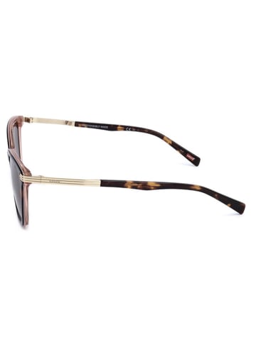 Levi's Damskie okulary przeciwsłoneczne w kolorze brązowo-czarnym