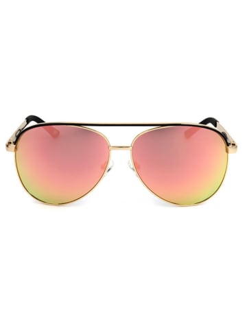 Skechers Unisex-Sonnenbrille in Gold/ Orange