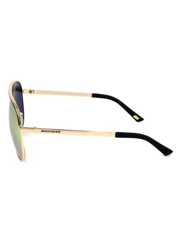 Skechers Unisex-Sonnenbrille in Gold/ Orange