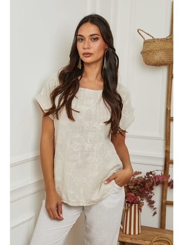 La Compagnie Du Lin Shirt in Creme