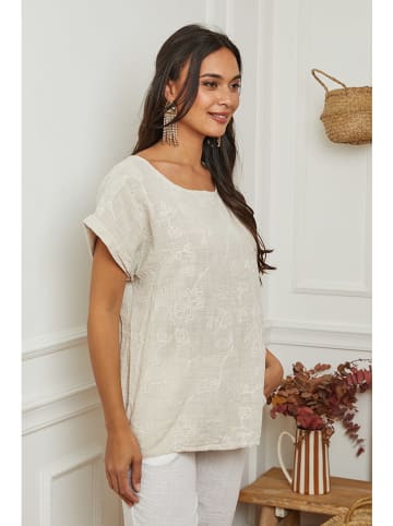 La Compagnie Du Lin Shirt in Creme