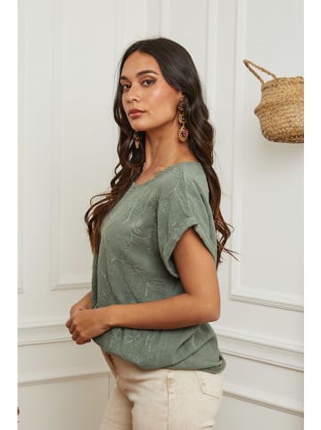 La Compagnie Du Lin Shirt in Khaki