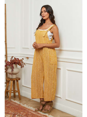 La Compagnie Du Lin Jumpsuit geel