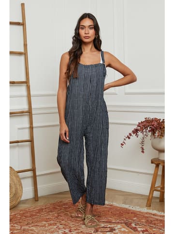 La Compagnie Du Lin Jumpsuit in Schwarz