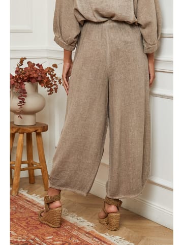 La Compagnie Du Lin Linnen marlenebroek beige