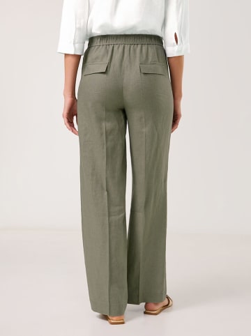 Gerry Weber Linnen marlenebroek kaki