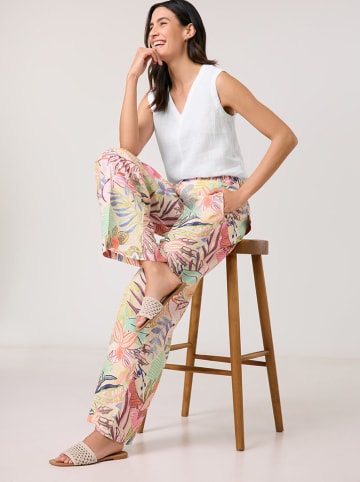 Gerry Weber Leinen-Hose in Bunt