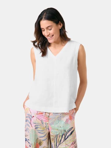 Gerry Weber Linnen blouse wit