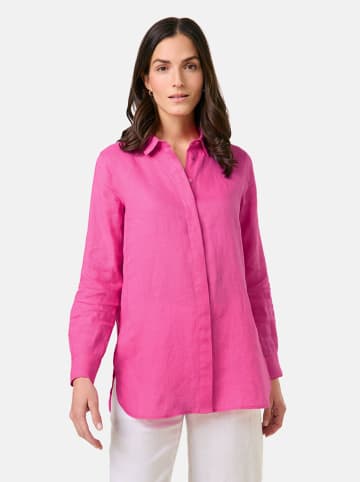 Gerry Weber Leinen-Bluse in Pink