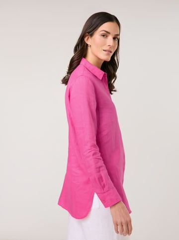 Gerry Weber Leinen-Bluse in Pink