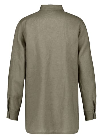 Gerry Weber Lniana bluzka w kolorze khaki