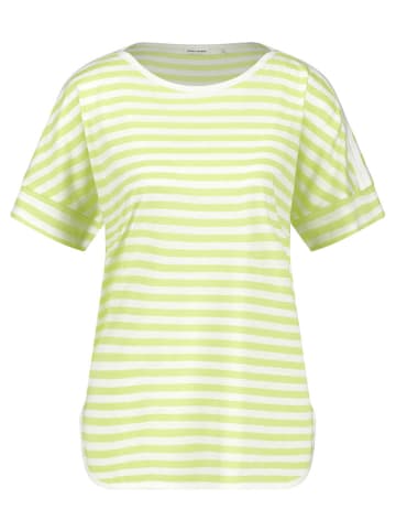 Gerry Weber Koszulka w kolorze żółto-białym