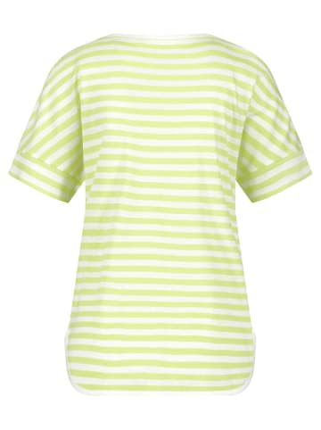 Gerry Weber Koszulka w kolorze żółto-białym