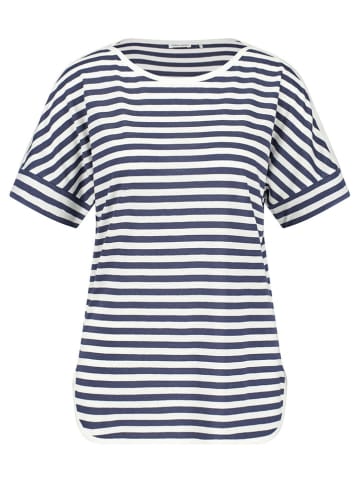 Gerry Weber Koszulka w kolorze biało-granatowym