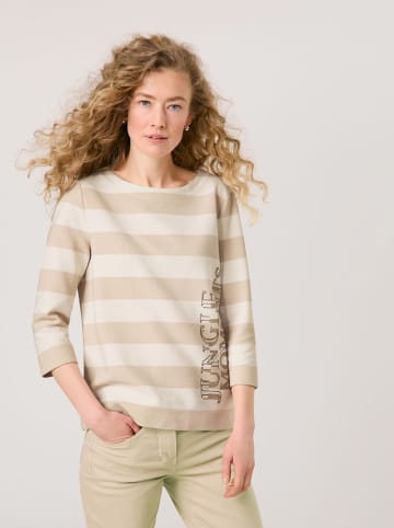 Gerry Weber Koszulka w kolorze beżowo-kremowym