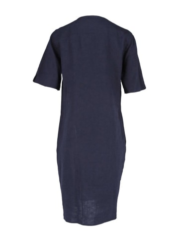 Gerry Weber Lniana sukienka w kolorze granatowym