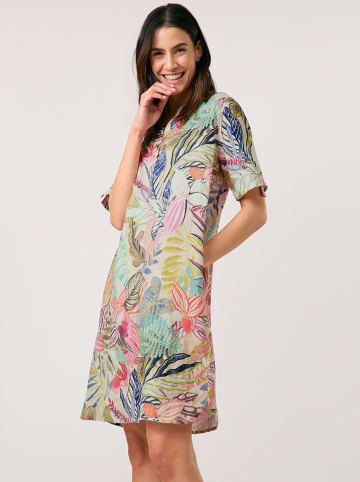 Gerry Weber Leinen-Kleid in Bunt
