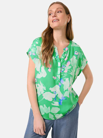 Gerry Weber Blouse groen/crème/lichtroze