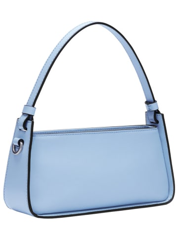 LIEBESKIND BERLIN Skórzana torebka "Crossbody XS" w kolorze błękitnym - 22 x 10 x 7 cm