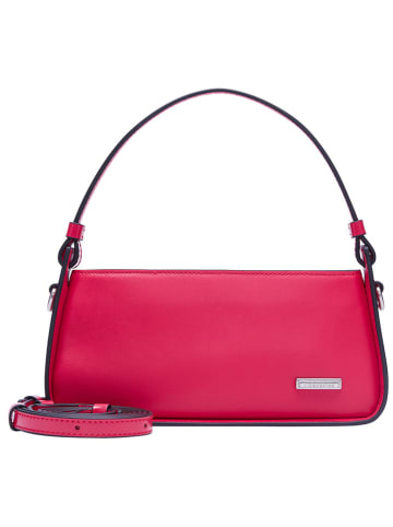 LIEBESKIND BERLIN Leder-Schultertasche "Crossbody XS" in Pink - (B)22 x (H)10 x (T)7 cm