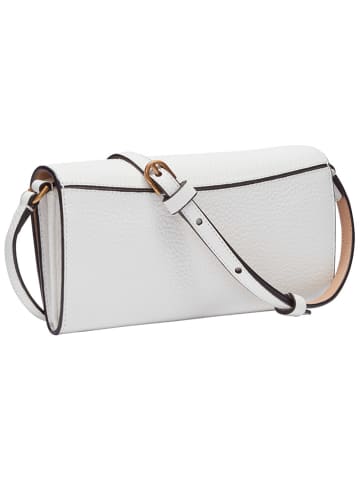 LIEBESKIND BERLIN Leren schoudertas "Crossbody XS" wit - (B)21 x (H)11 x (D)2 cm